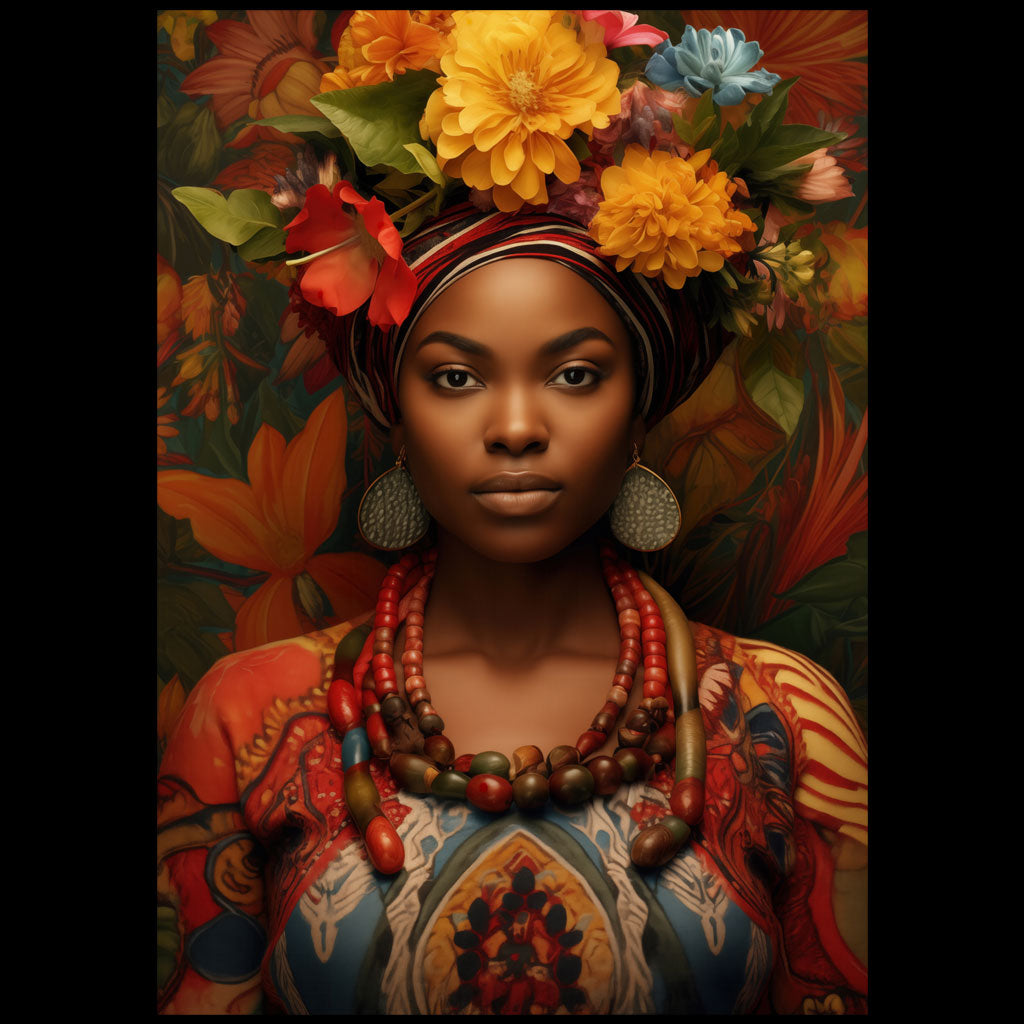 Woman in art 02 - Flowergirl