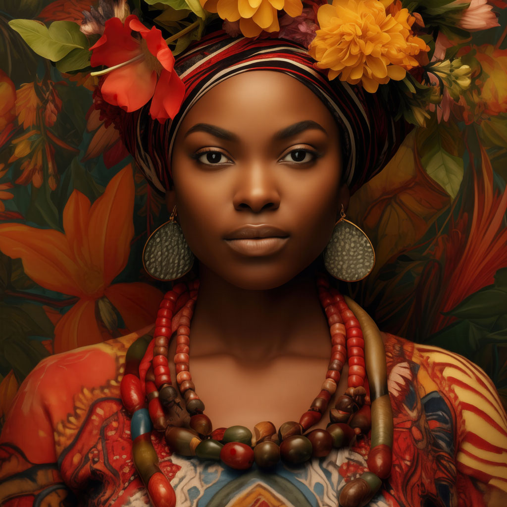 Woman in art 02 - Flowergirl