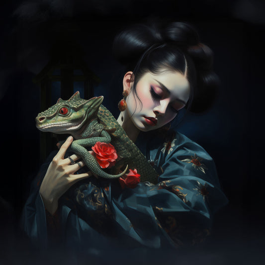 Woman in art 05 - Dragon Lady