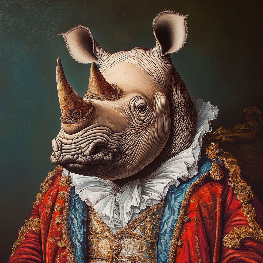 Rhinoceros, the big five