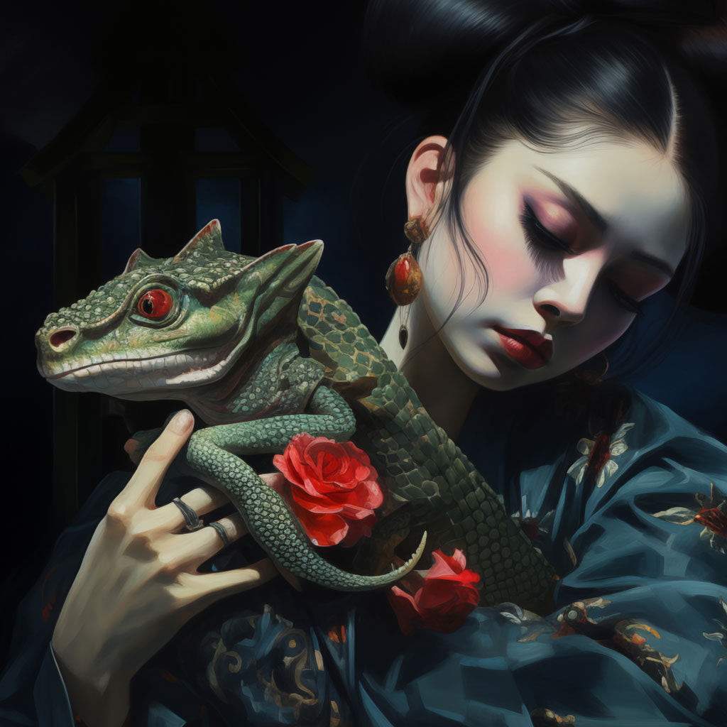 Woman in art 05 - Dragon Lady